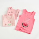 Camiseta sin mangas para niñas 3 piezas 3