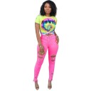 Camiseta tie-dye para mujer 5