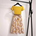 Camiseta y falda de mujer 5