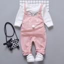 Camiseta y pantalón con tirantes para niña 2