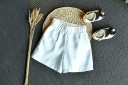 Camiseta y pantalón corto niña L1247 3