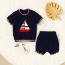 Camiseta y pantalón corto niño L1346 3