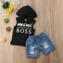 Camiseta y pantalón corto niño L1613 4