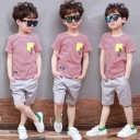 Camiseta y pantalón corto niño L1721 1