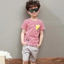 Camiseta y pantalón corto niño L1721 3