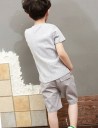 Camiseta y pantalón corto niño L1721 5
