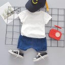 Camiseta y pantalón corto niño L1728 2