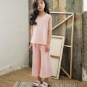Camiseta y pantalón niña L1490 4
