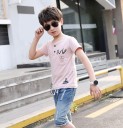 Camiseta y short vaquero niño L1682 6