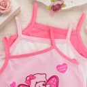 Camisetas sin mangas para niñas 3 piezas B1517 2
