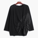 Camisola assimétrica oversize para senhora 4