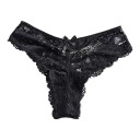 Camisola da notte babydoll in pizzo con perizoma a spalline sottili e gonna aperta davanti con bordo arricciato 11