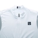 Camisola de ciclismo de manga longa com fecho de correr completo, mangas de cor contrastante e gola baixa para bicicleta de estrada 15