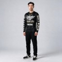 Camisola de motocross de manga longa com impressão de águia no peito e padrão xadrez na manga para condução em terreno 6