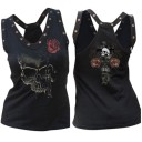 Camisola de mulher com caveira 2