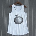 Camisola de mulher com estampado de fruta 17