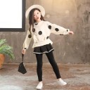 Camisola e calças para meninas L1380 4
