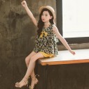 Camisola e calções para menina L1489 4