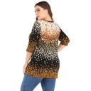 Camisola feminina de tamanhos grandes A1162 5