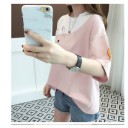 Camisola oversized feminina com motivo de coelho 3