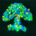 Cammini decorativi luminosi 100 pz 2