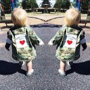 Camouflagejakke til piger 2