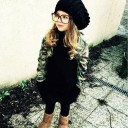 Camouflagejakke til piger 10