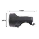 Campainha elétrica para bicicleta 120dB Micro USB recarregável IPX4 À prova d'água 4 modos Alarme contra roubo 6×3,4 cm Acessórios para ciclismo 4