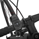 Campainha elétrica para bicicleta 120dB Micro USB recarregável IPX4 À prova d'água 4 modos Alarme contra roubo 6×3,4 cm Acessórios para ciclismo 6