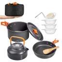 Camping Cookware Set 9 pcs 6