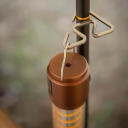 Camping Edelstahl Dreieckshaken 40 x 42 mm 8 g Leichter robuster Haken für Zelt Ausrüstung Wandern Outdoor Karabiner Zubehör 4