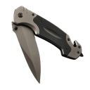 Camping Folding Pocket Knife 23 cm Stainless Steel Titanium Coating G10 Handle Outdoor Hunting EDC Survival Folding Blade 2
