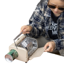 Camping Gas Heater 180–240 Minutes Butane Portable Heater for Camping and Tent Outdoor Heater for Gas Cartridge Beige 3