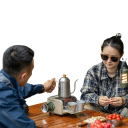 Camping Gas Heater 180–240 Minutes Butane Portable Heater for Camping and Tent Outdoor Heater for Gas Cartridge Beige 4