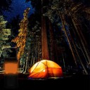 Camping LED-lampe med flammeeffekt til 3x AAA-batterier 5
