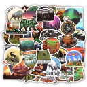 Camping Stickers 50 pcs E136 2