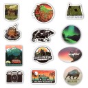 Camping Stickers 50 pcs E136 3
