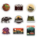 Camping Stickers 50 pcs E197 3