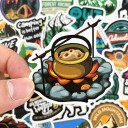 Camping Stickers 50 pcs E264 2