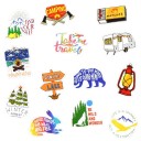 Camping Stickers 50 pcs E330 3