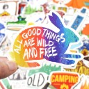 Camping Stickers 50 pcs E330 4