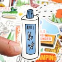 Camping Stickers 50 pcs E330 5