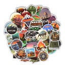 Camping Stickers 50 pcs E87 1