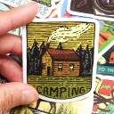 Camping Stickers 50 pcs E87 4