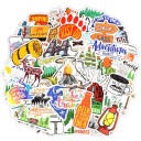 Camping Stickers 50 pcs E92 1
