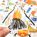 Camping Stickers 50 pcs E92 5
