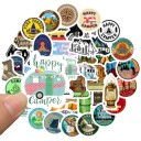 Campingklistermærker 50 stk. 3