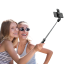 Cana de selfie Bluetooth sem fios com mini tripé Suporte extensível para telefone 190–700 mm Controlo remoto Android iOS Uso de viagem 6