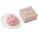 Candela profumata a forma di peonia 3 x 7,5 cm candela decorativa floreale 3D per matrimoni San Valentino e decorazioni per interni 2