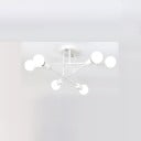 Candelabru cu pandantiv modern în formă de A Design reglabil 6 surse de lumină Construcție metalică Soclu E27 compatibil cu LED Iluminare 8-12 2